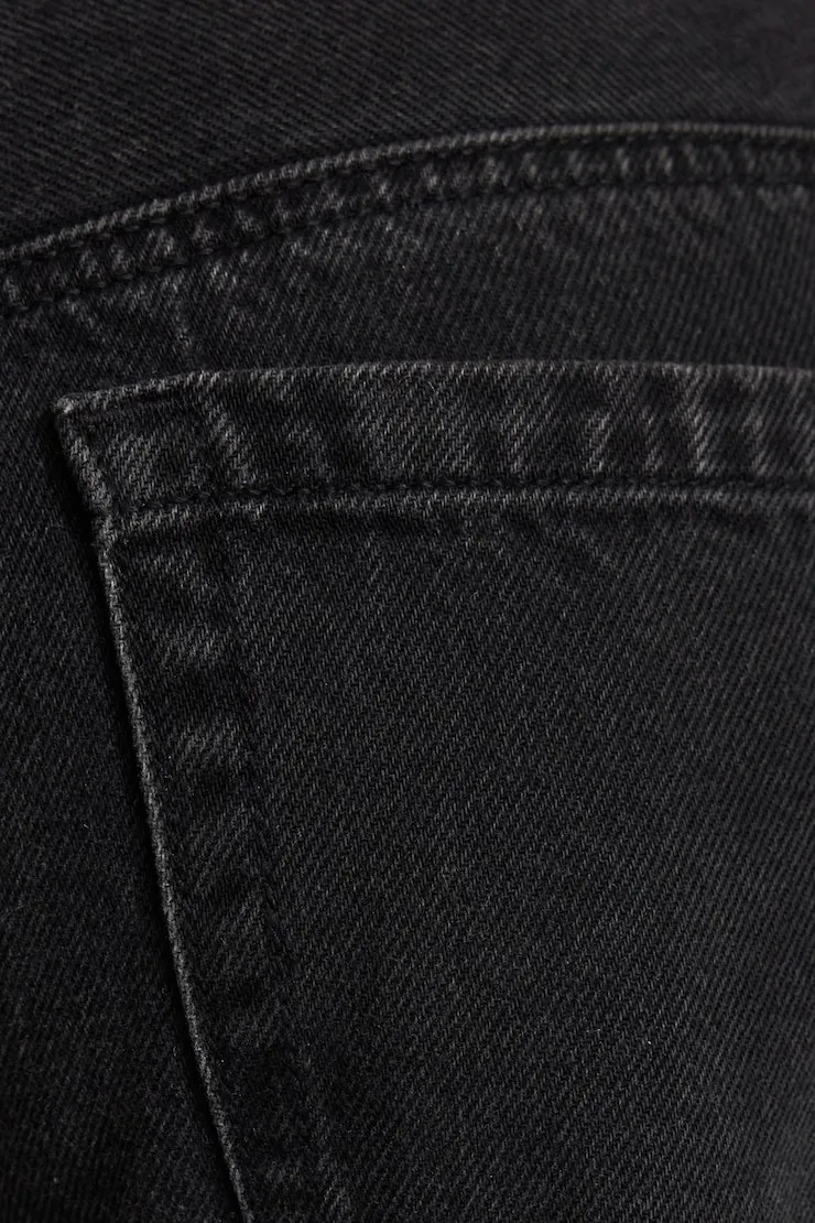 Low Rise Baggy Jeans - Garage - Black - Women Clothing sold by Garage product image thumbnail 5