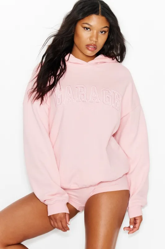 UltraFleece Hoodie - Garage - Pink - Women Clothing made by Garage
