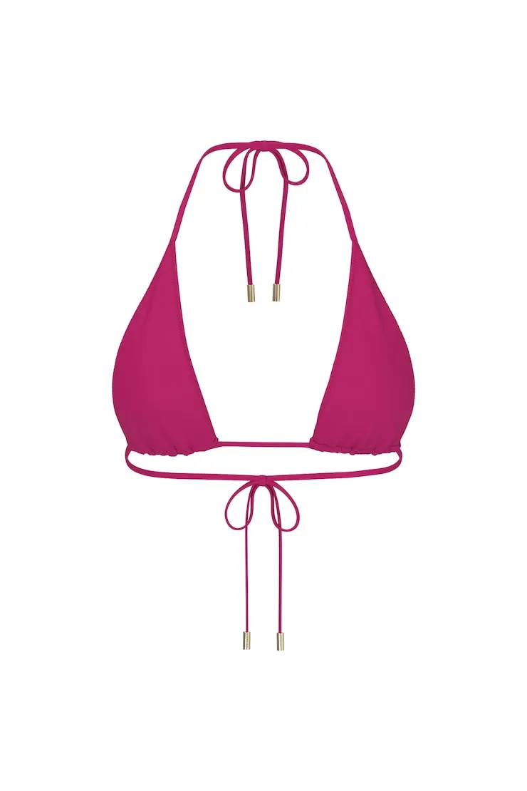High Triangle Bikini Top - Garage - Pink - Women Clothing sold by Garage product image thumbnail 2