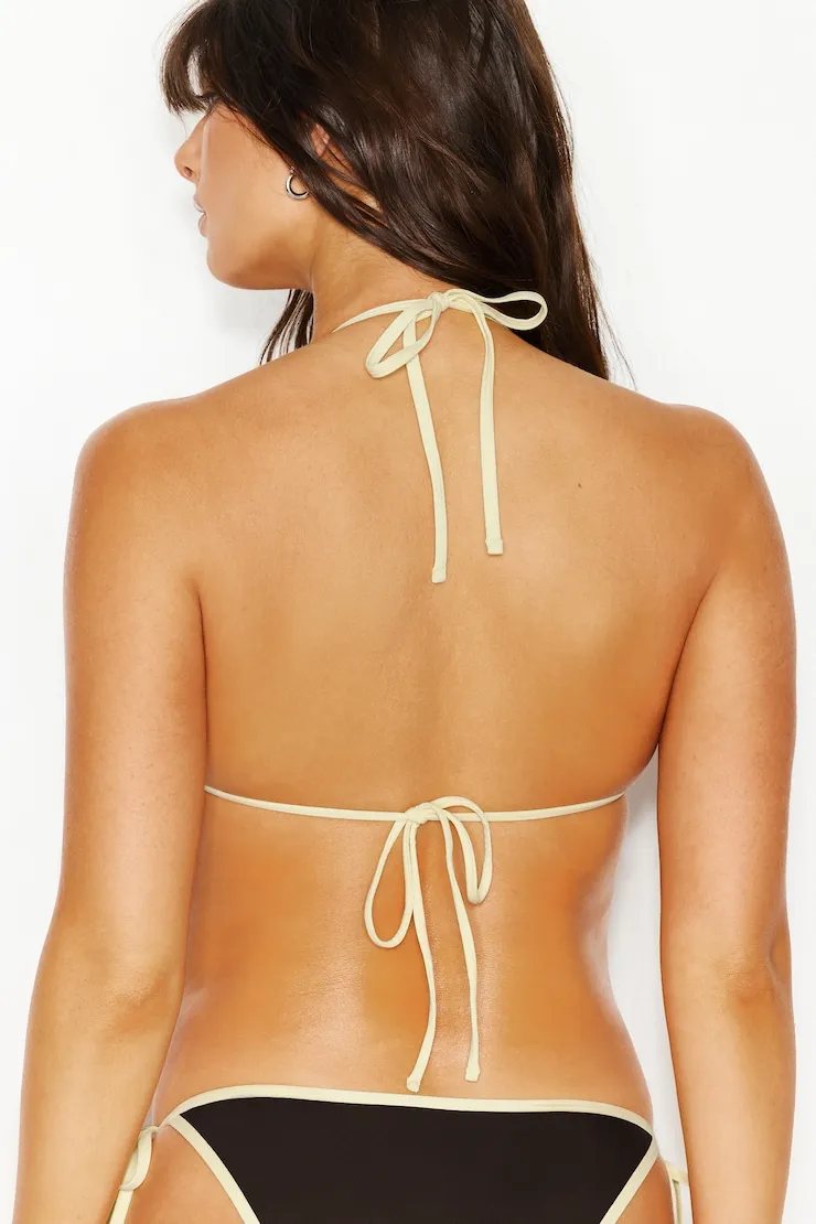 Slider Triangle Bikini Top - Garage - Brown - Women Clothing sold by Garage product image thumbnail 5