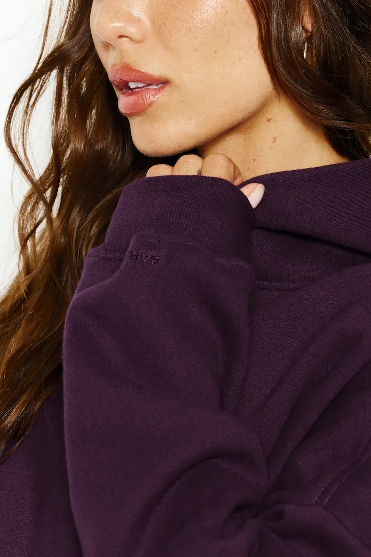 UltraFleece Hoodie - Garage - Purple - Women Clothing sold by Garage product image thumbnail 5