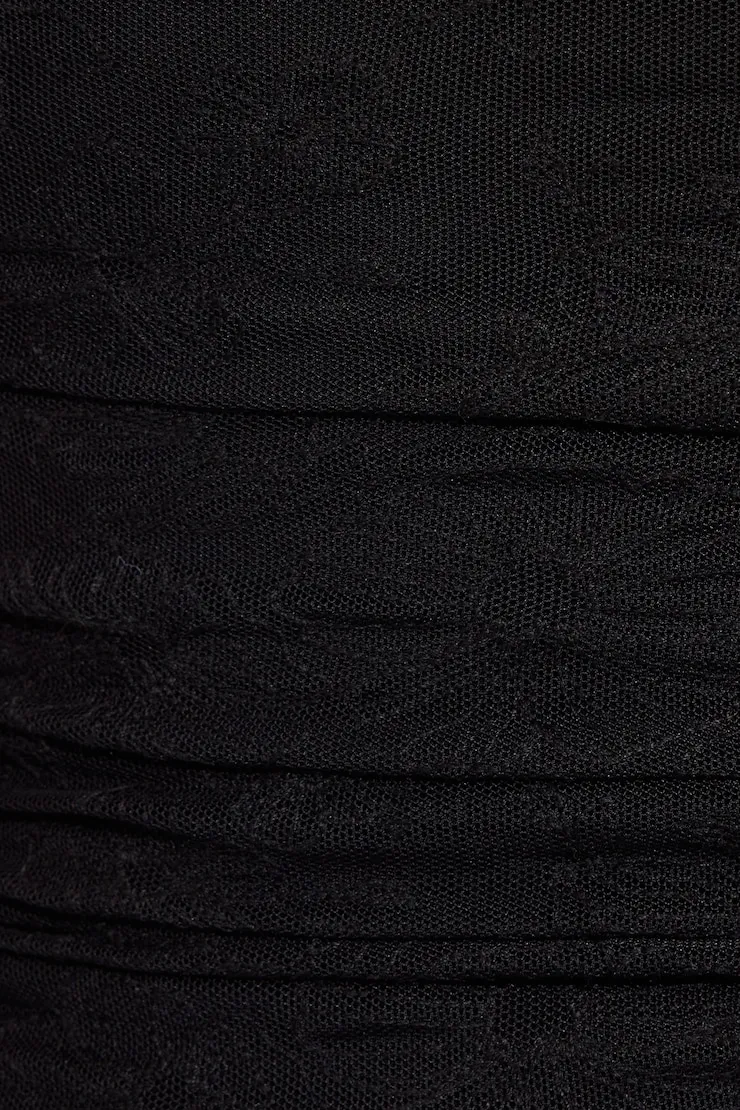 Rosalie Ruched Tube Top - Garage - Black - Women Clothing sold by Garage product image thumbnail 5