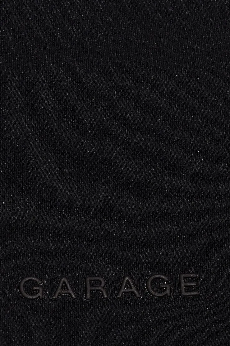 Active Foldover Booty Shorts - Garage - Black - Women Clothing sold by Garage product image thumbnail 5