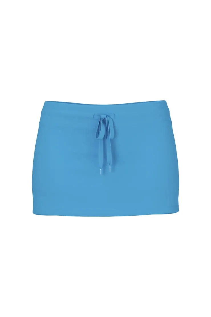 StretchTerry™ Micro Skort - Garage - Blue - Women Clothing sold by Garage product image thumbnail 2