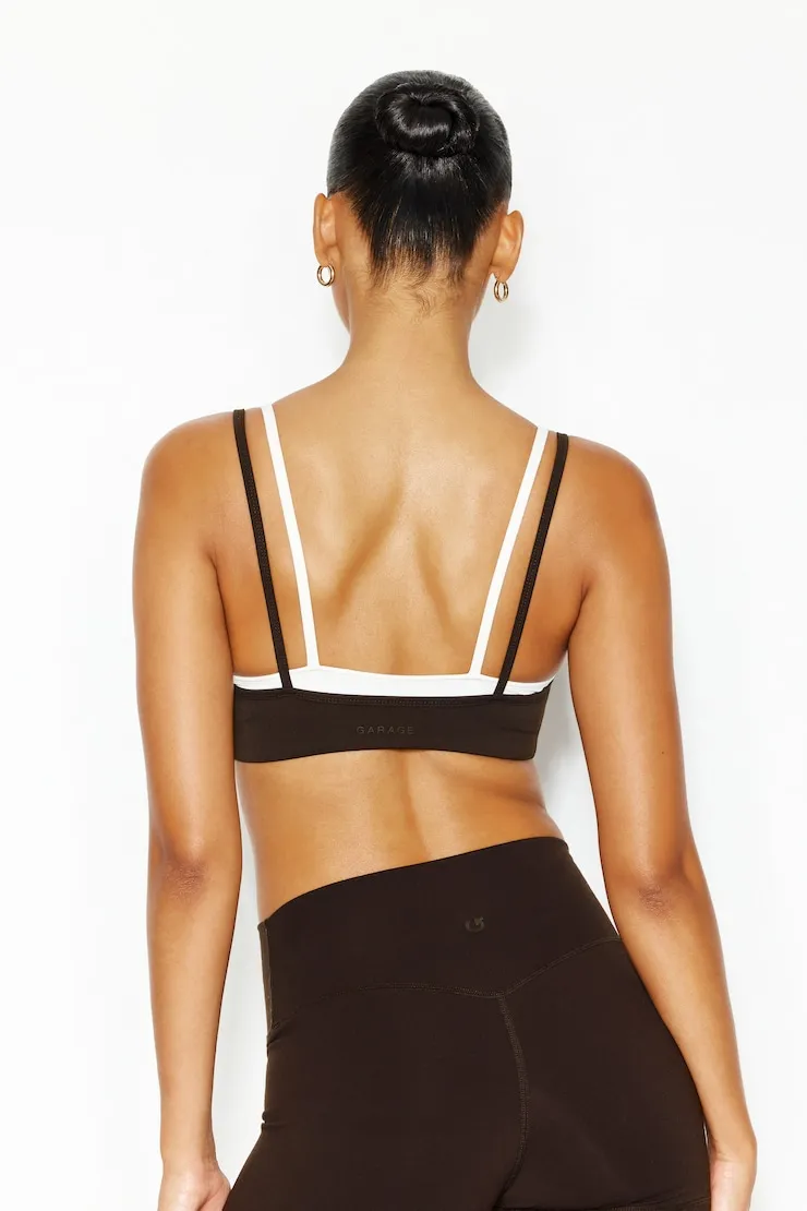 Active Double Layer Bra - Garage - Brown - Women Clothing sold by Garage product image thumbnail 5