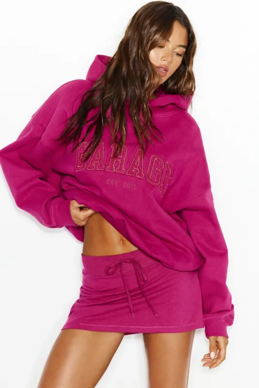 UltraFleece Hoodie - Garage - Pink - Women Clothing made by Garage
