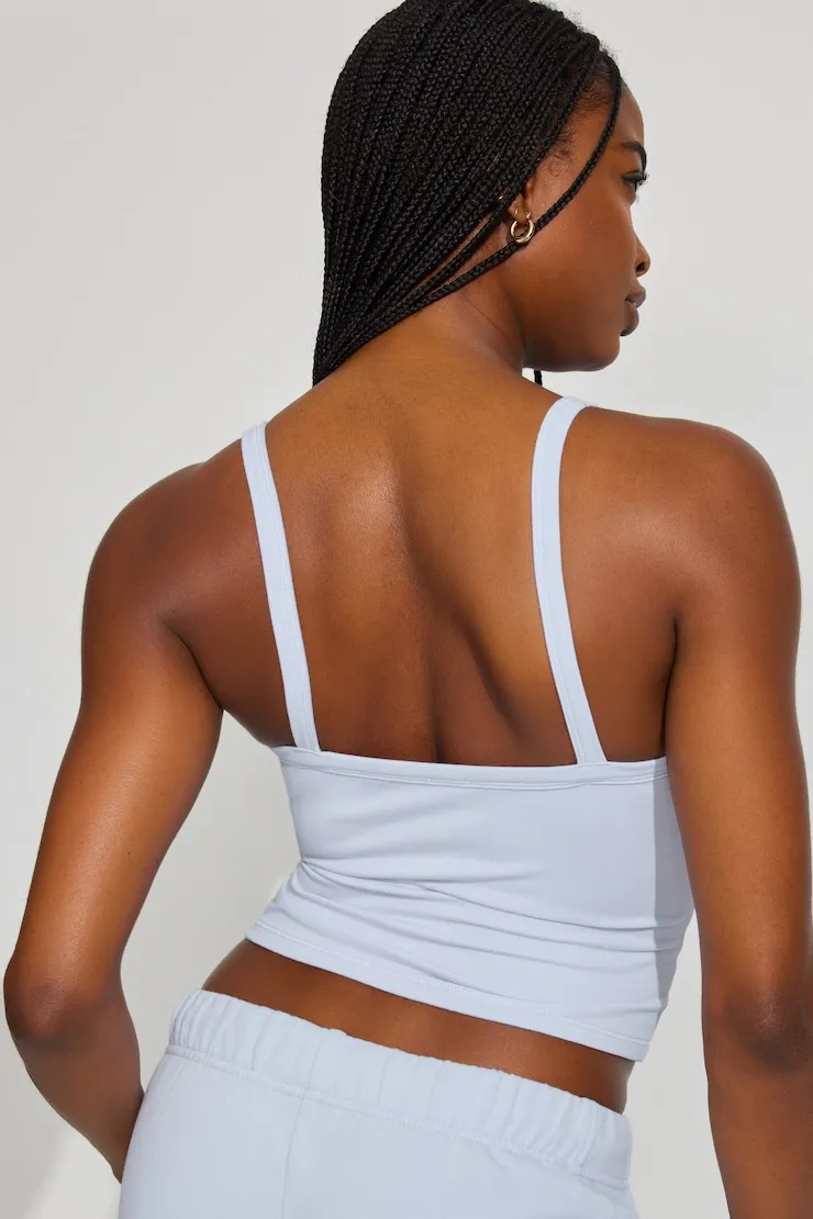 StretchTerry™ Binding Cami Top - Garage - Blue - Women Clothing sold by Garage product image thumbnail 3