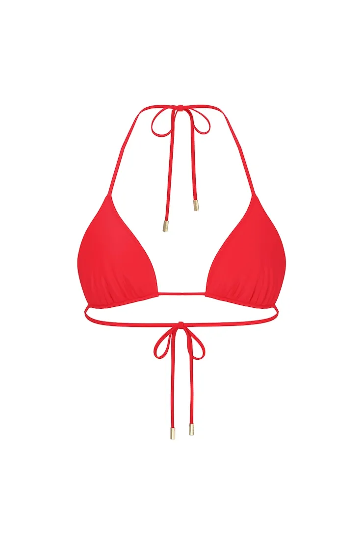Slider Triangle Bikini Top - Garage - Red - Women Clothing sold by Garage product image thumbnail 2