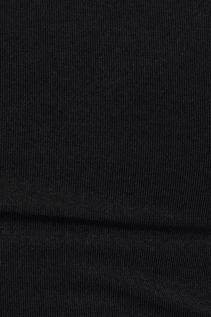 Smooth Long Sleeve Wrap Top - Garage - Black - Women Clothing sold by Garage product image thumbnail 5