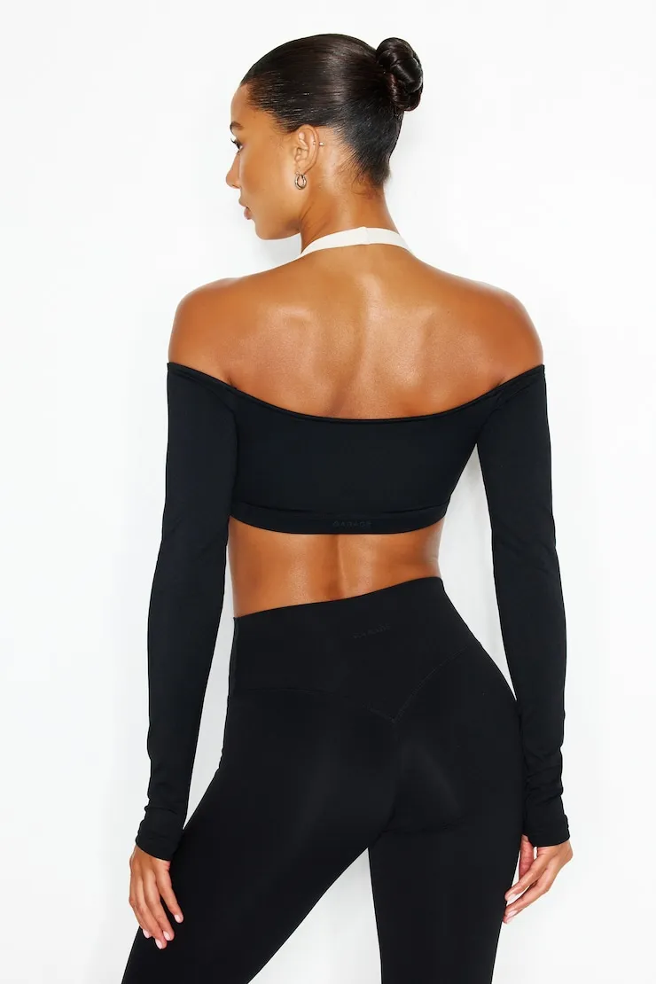 Active Double Layer Micro Top - Garage - Black - Women Clothing sold by Garage product image thumbnail 5