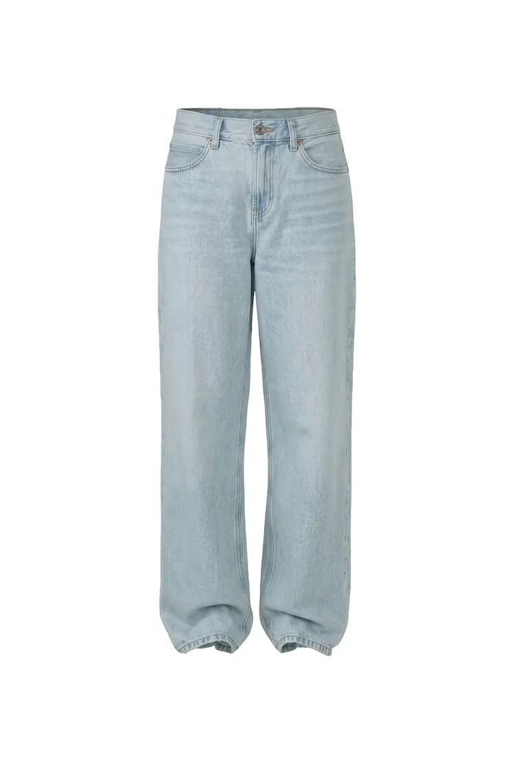 Low Rise Baggy Jeans - Garage - Blue - Women Clothing sold by Garage product image thumbnail 2