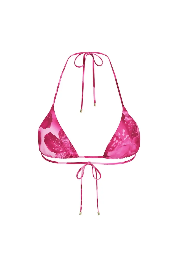 Slider Triangle Bikini Top - Garage - Pink - Women Clothing sold by Garage product image thumbnail 2