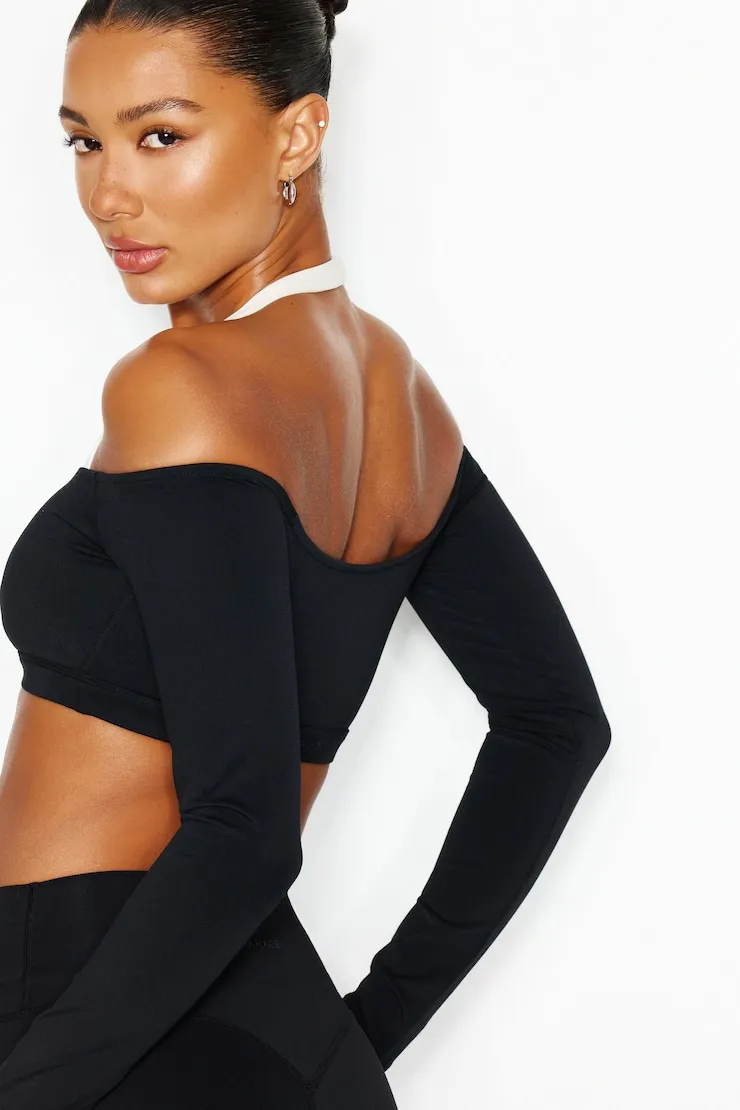 Active Double Layer Micro Top - Garage - Black - Women Clothing sold by Garage product image thumbnail 2