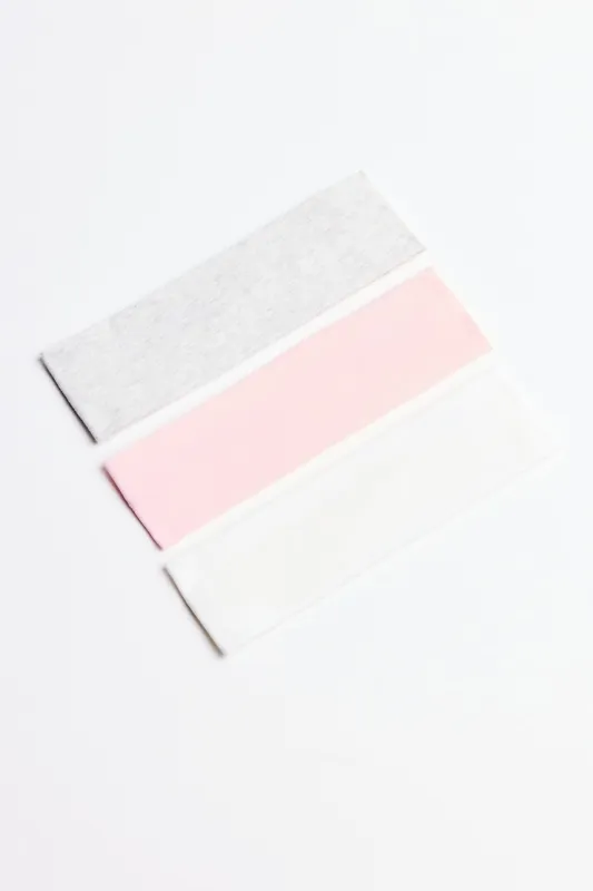 Set of 3 Stretchy Headbands - Garage - Pink - Women Clothing made by Garage
