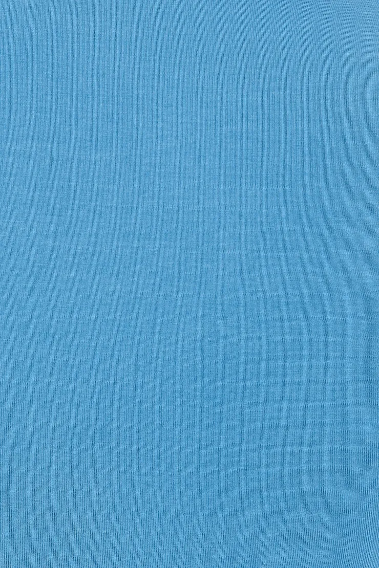 Smooth Boat Neck Side Tie T-Shirt - Garage - Blue - Women Clothing sold by Garage product image thumbnail 5