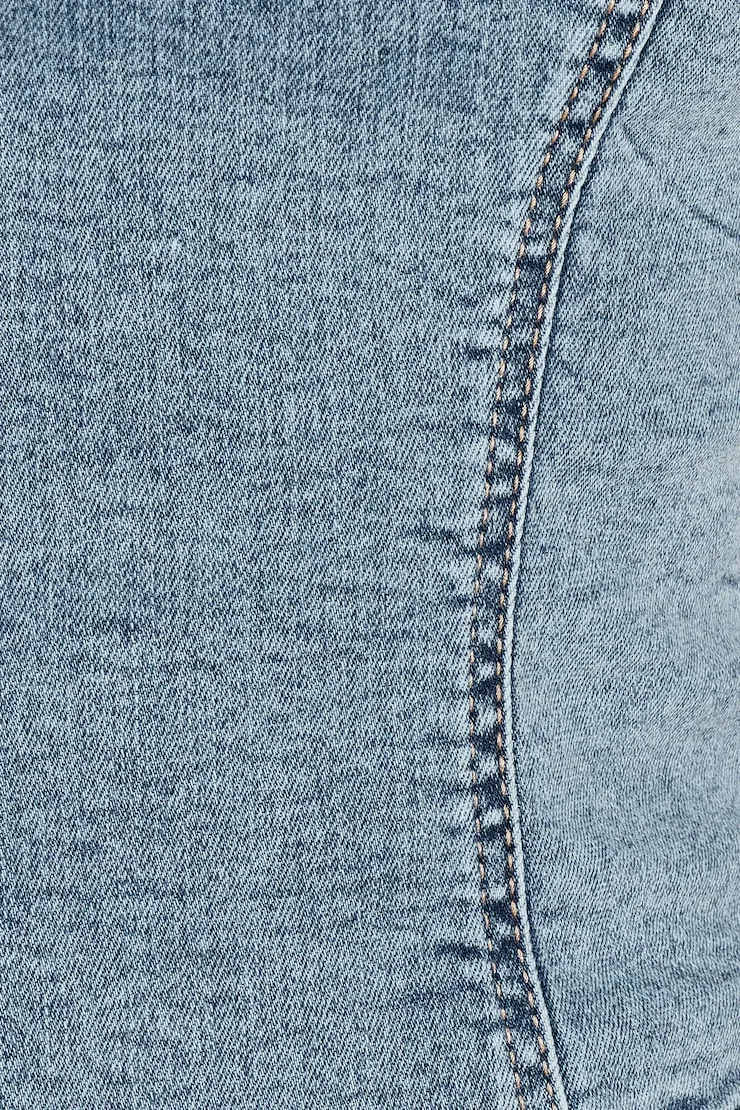Denim Plunge Halter Top - Garage - Blue - Women Clothing sold by Garage product image thumbnail 5