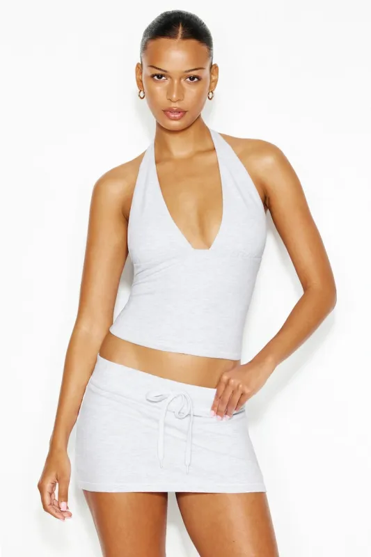 StretchTerry™ Micro Skort - Garage - Greys - Women Clothing made by Garage