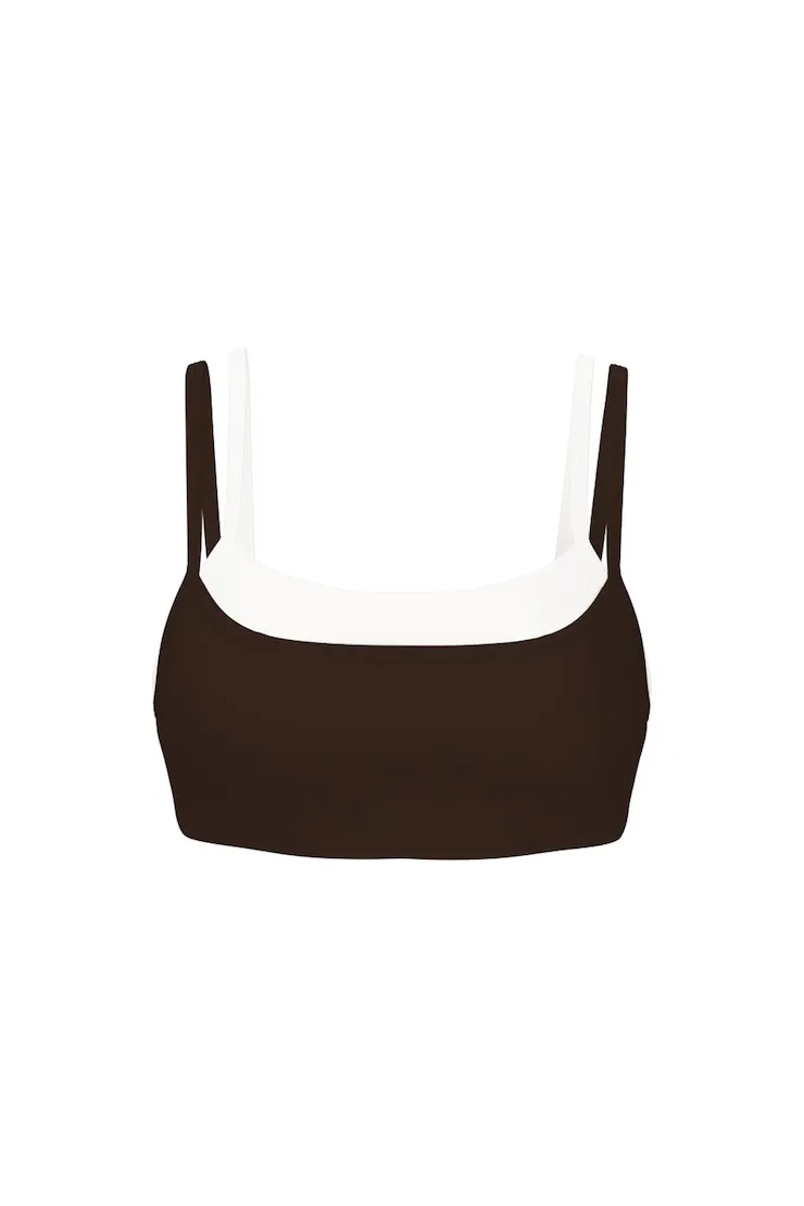 Active Double Layer Bra - Garage - Brown - Women Clothing sold by Garage product image thumbnail 2