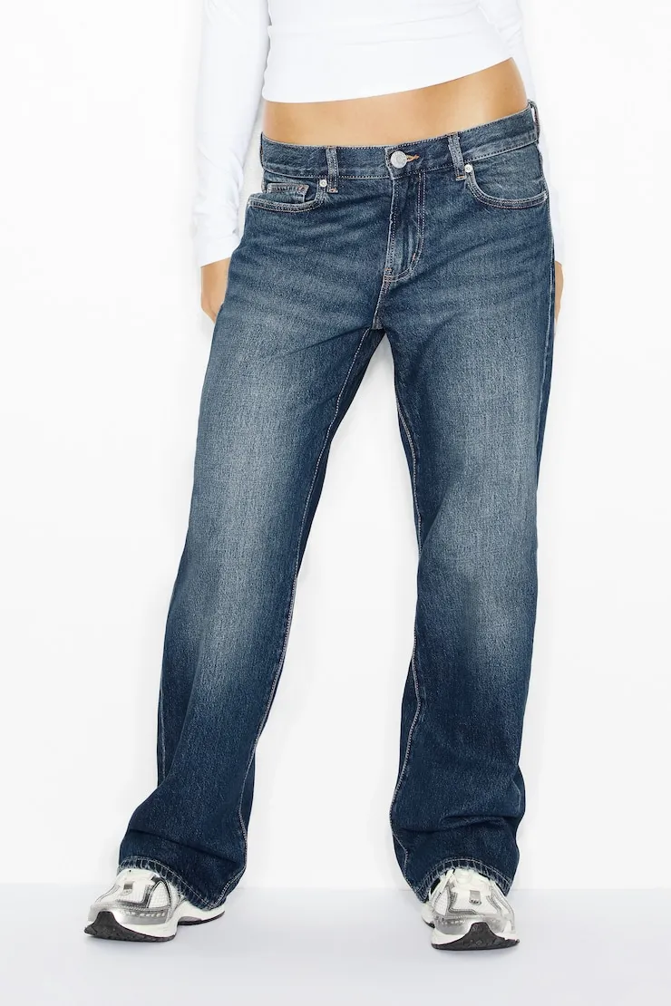 Low Rise Straight Jeans - Garage - Blue - Women Clothing sold by Garage product image thumbnail 3