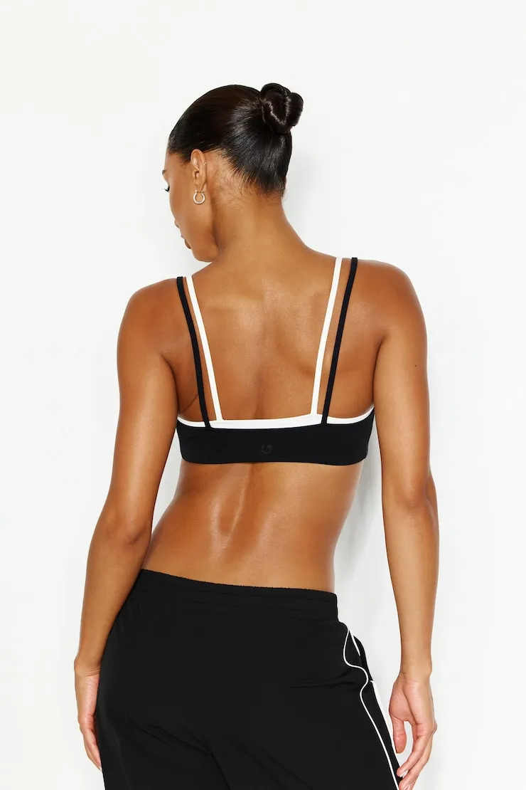Active Double Layer Bra - Garage - Black - Women Clothing sold by Garage product image thumbnail 4