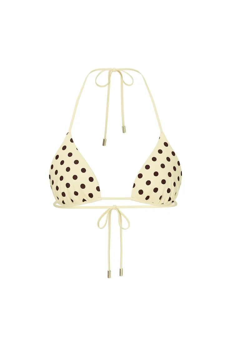 Reversible Slider Triangle Bikini Top - Garage - Yellow - Women Clothing sold by Garage product image thumbnail 2