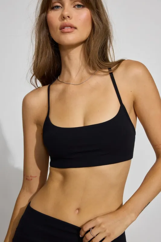 Active Y-Back Bralette - Garage - Black - Women Clothing made by Garage