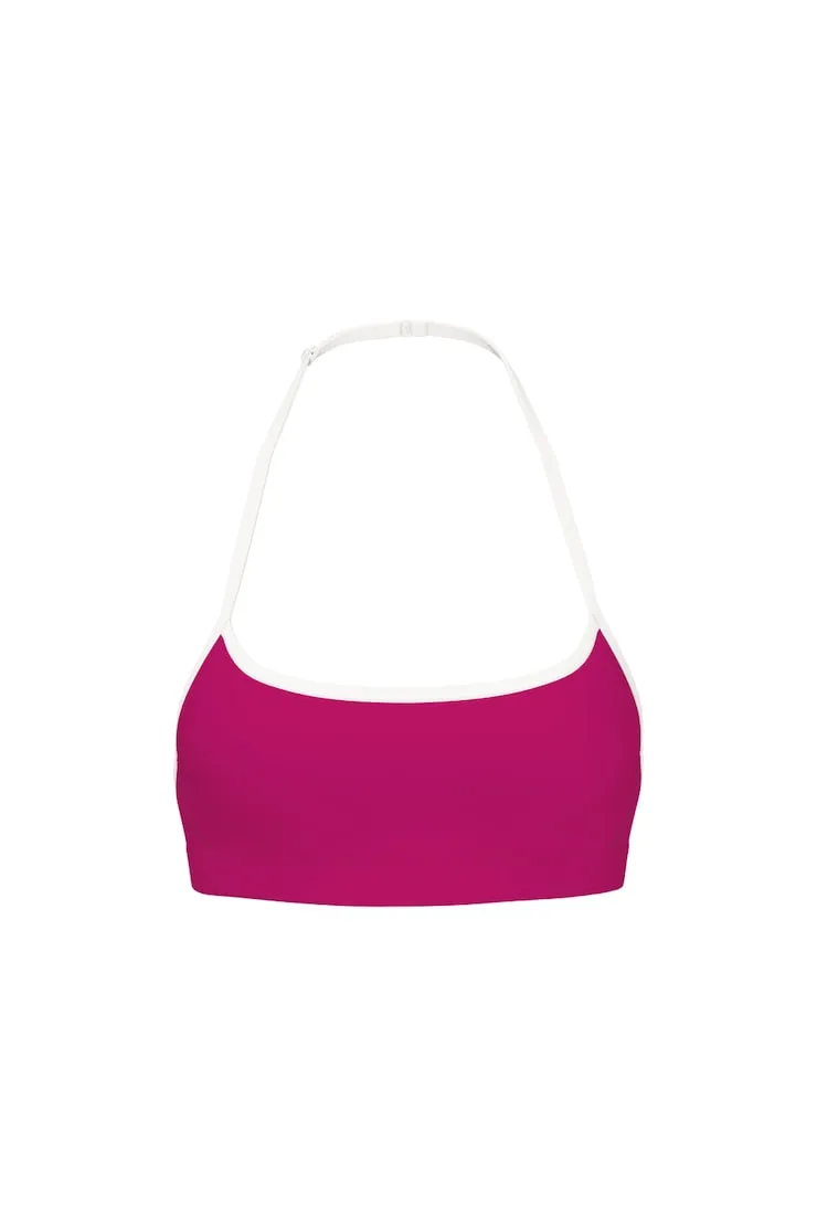 Active Micro Halter Top - Garage - Pink - Women Clothing sold by Garage product image thumbnail 2