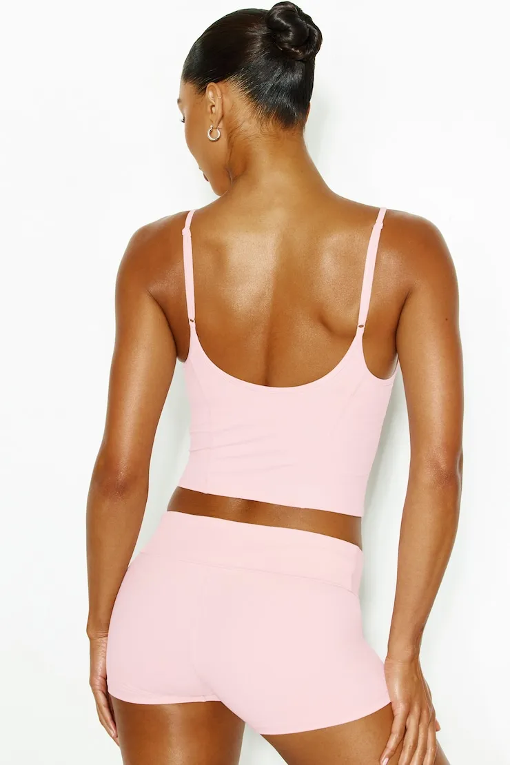 Active V-Neck Cami Top - Garage - Pink - Women Clothing sold by Garage product image thumbnail 4