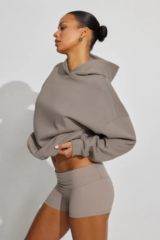 UltraFleece Hoodie - Garage - Beige - Women Clothing made by Garage