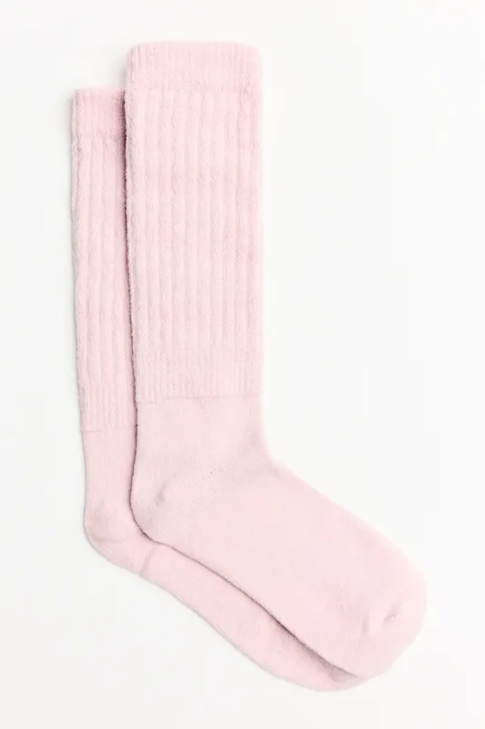 The Cloud Socks - Garage - Pink - Women Clothing made by Garage