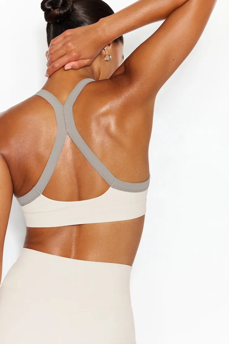 Active Portrait Neck Bra - Garage - White - Women Clothing sold by Garage product image thumbnail 5