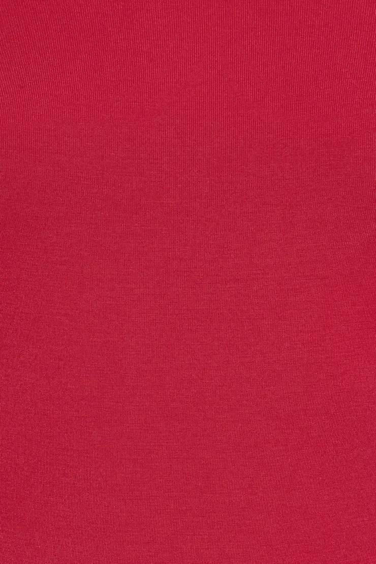 Smooth Cross Back Bodysuit - Garage - Red - Women Clothing sold by Garage product image thumbnail 4