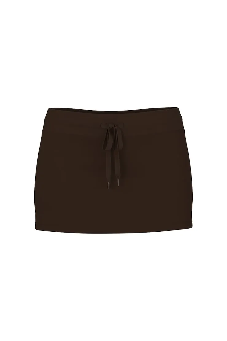 StretchTerry™ Micro Skort - Garage - Brown - Women Clothing sold by Garage product image thumbnail 2