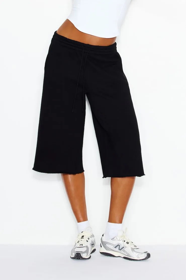 UltraFleece Jorts - Garage - Black - Women Clothing sold by Garage product image thumbnail 3