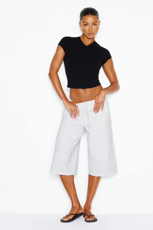 UltraFleece Jorts - Garage - Greys - Women Clothing made by Garage