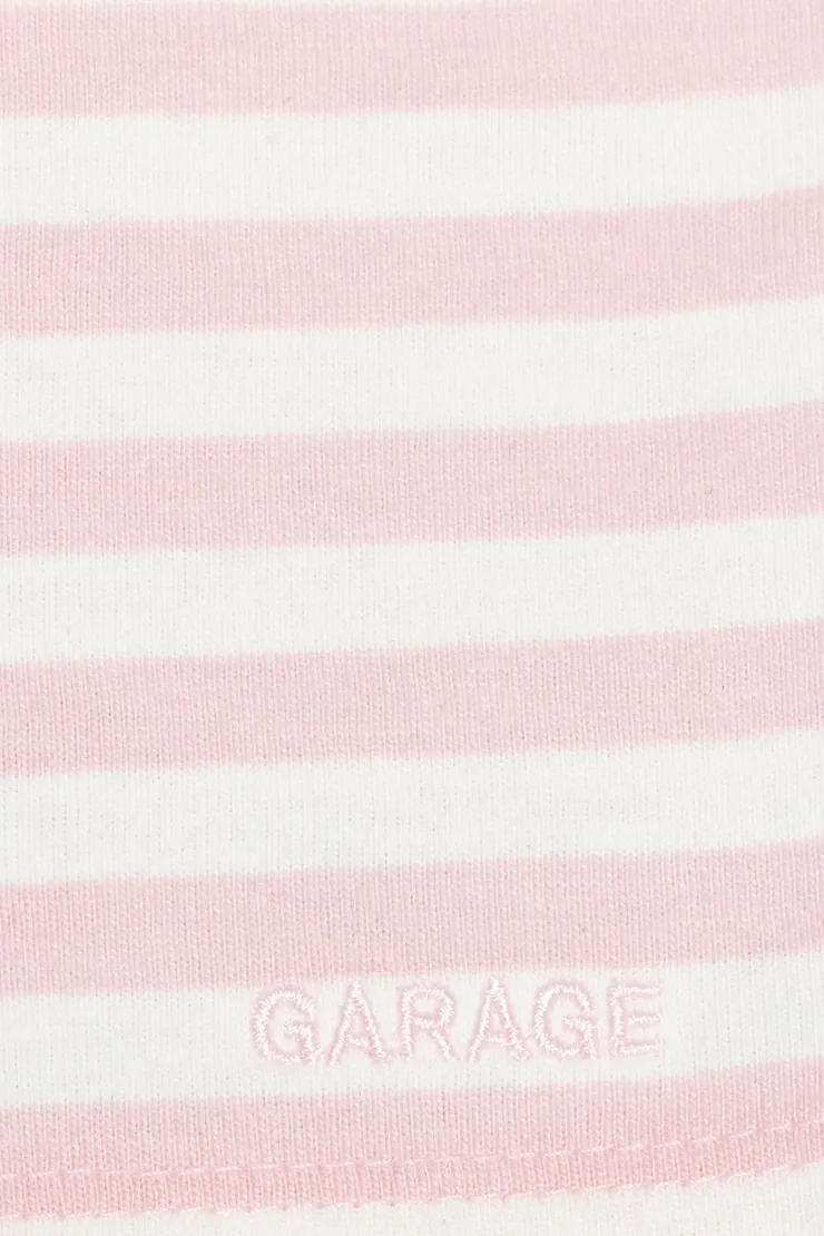 Fluid Crewneck T-Shirt - Garage - Pink - Women Clothing sold by Garage product image thumbnail 4