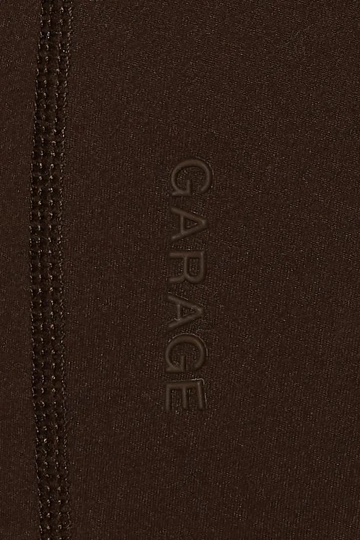 Active Cami Romper - Garage - Brown - Women Clothing sold by Garage product image thumbnail 4