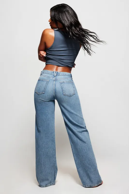 High Rise Lift Jeans - Garage - Blue - Women Clothing made by Garage