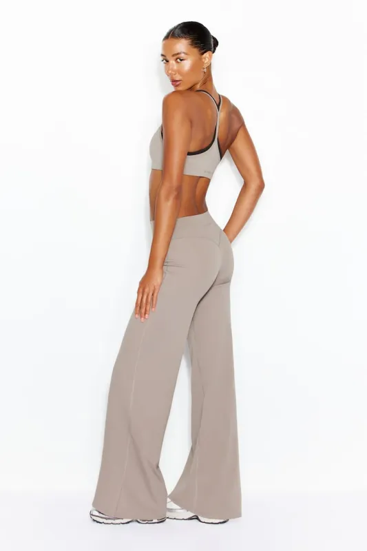 Perfect Peach Active Pants - Garage - Beige - Women Clothing made by Garage