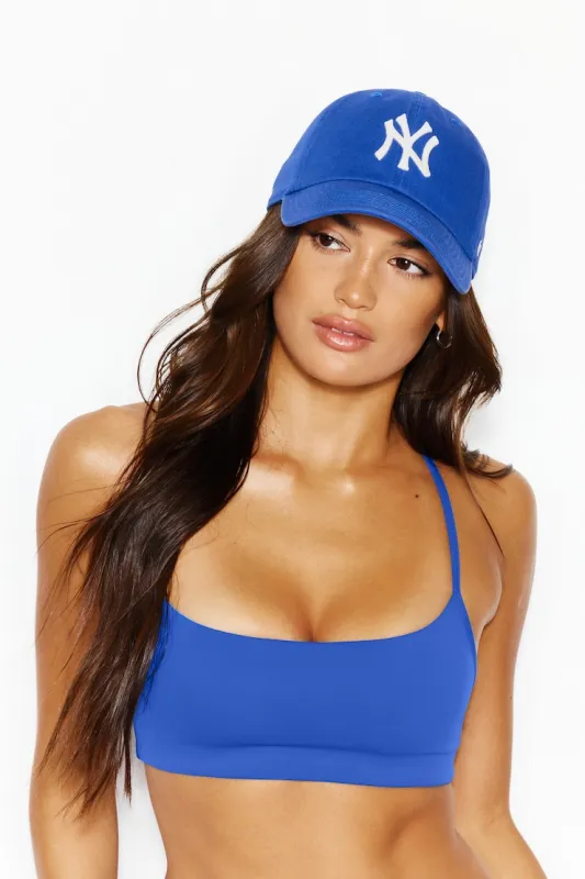 47 BRAND Clean Up Cap  - NY - Garage - Blue - Women Clothing made by Garage