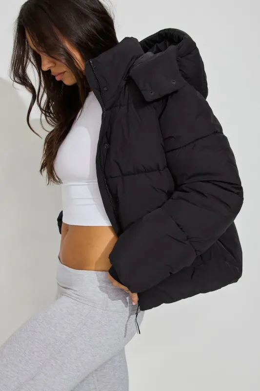 Perfect Puff Jacket - Garage - Black - Women Clothing made by Garage