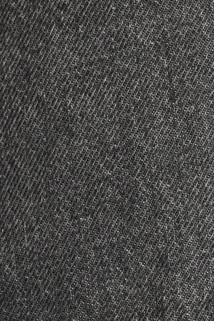 Denim Relaxed A-Line Shorts - Garage - Black - Women Clothing sold by Garage product image thumbnail 4