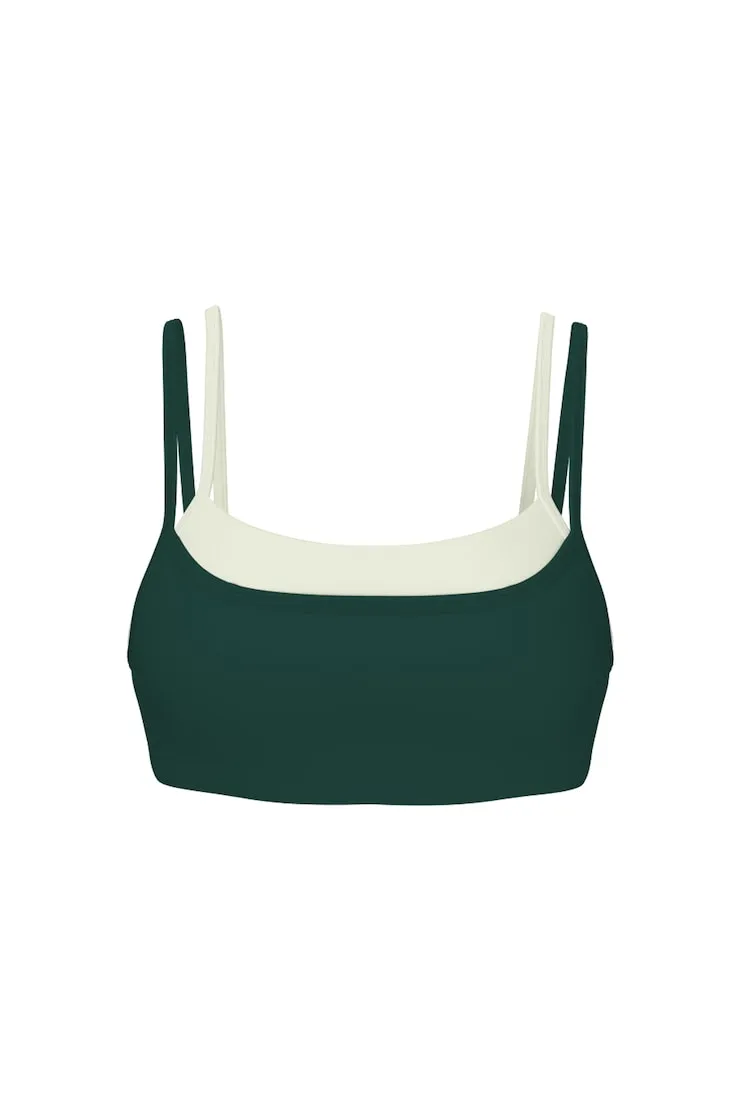 Active Double Layer Bra - Garage - Green - Women Clothing sold by Garage product image thumbnail 3