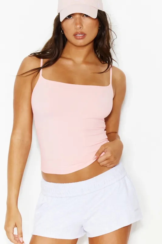 Sleek Scoop Cami Top - Garage - Pink - Women Clothing made by Garage