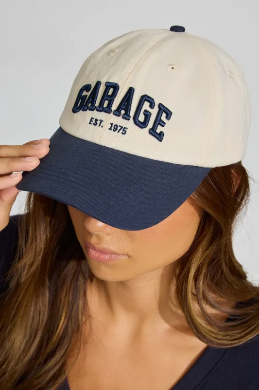 GARAGE Branded Cap - Garage - Beige - Women Clothing made by Garage