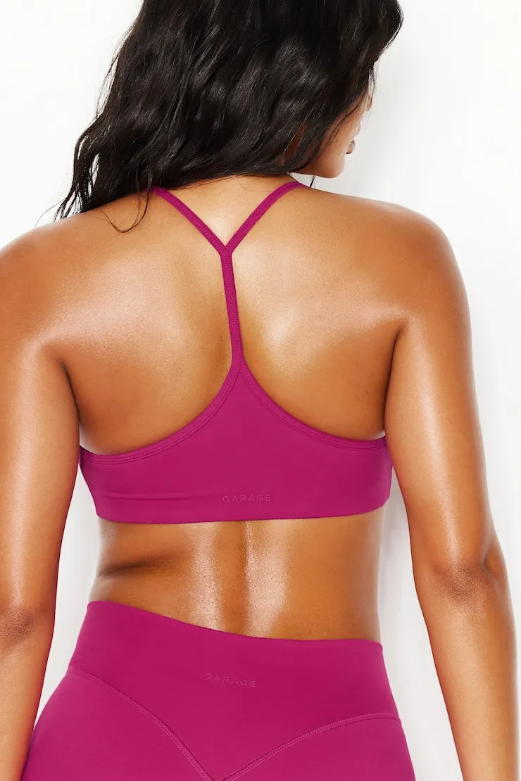 Active Y-Back Bra - Garage - Pink - Women Clothing sold by Garage product image thumbnail 5