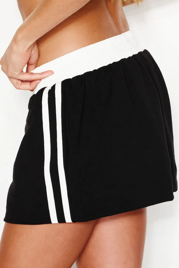 StretchTerry™ Bubble Skort - Garage - Black - Women Clothing sold by Garage product image thumbnail 5