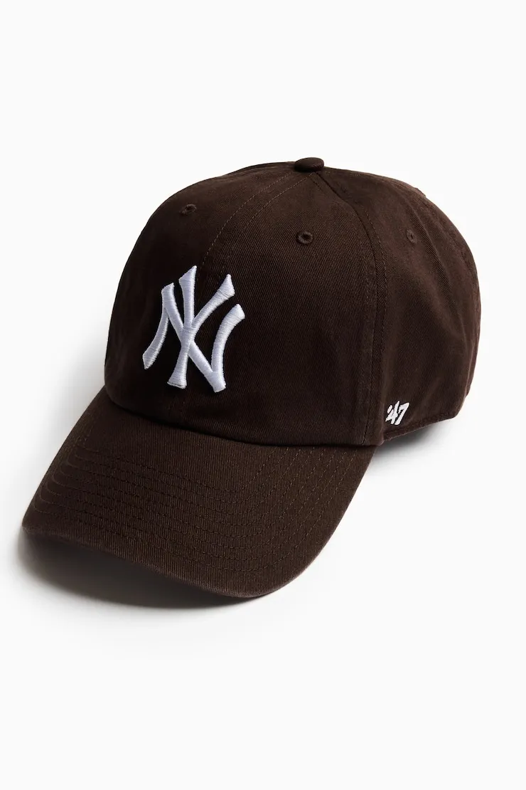 47 BRAND Clean Up Cap - NY - Garage - Brown - Women Clothing sold by Garage