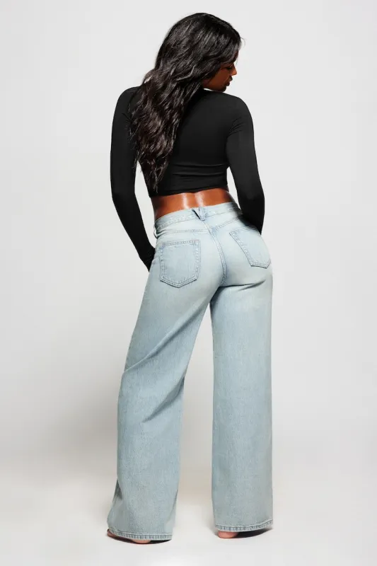 High Rise Lift Jeans - Garage - Blue - Women Clothing made by Garage
