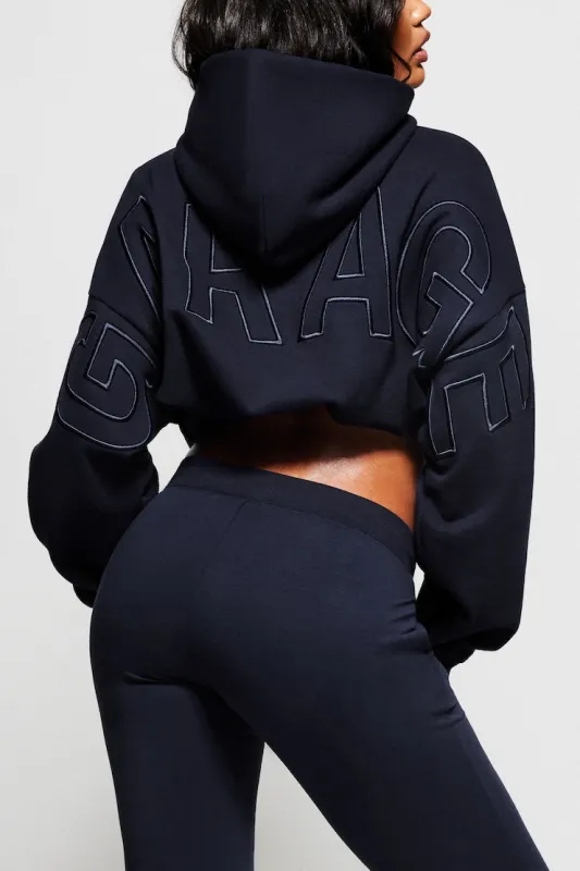UltraFleece Hoodie - Garage - Blue - Women Clothing made by Garage